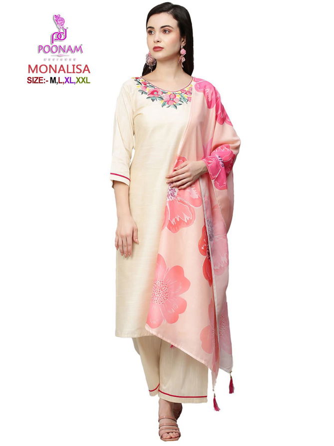 Monalisa By Poonam Readymade Salwar Kameez Catalog
